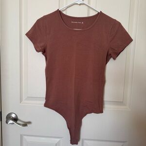 Abercrombie & Fitch Women's Tan Bodysuit